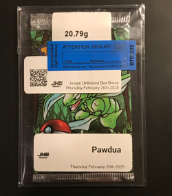 Sealed Scyther Jungle 1999 Pokemon Unlimited Booster Pack - 20.79g - Image 1