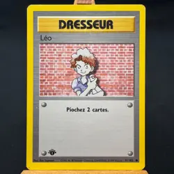 FRENCH - Bill - 91/102 - Base Set - 1st Edition - Common - Pokemon TCG - Damaged - Image 1
