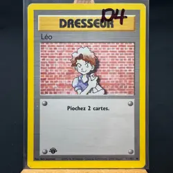 FRENCH - Bill - 91/102 - Base Set - 1st Edition - Common - Pokemon TCG - Damaged - Image 3