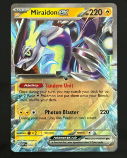 Miraidon ex SVP028 - Ultra Rare - Scarlet & Violet Promo Pokemon Card MINT - Image 1