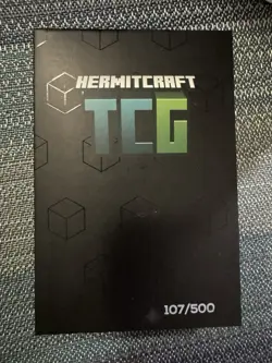 Hermitcraft TCG Hypnotizd Encased Card 107/500. Rare Limited Edition. - Image 1