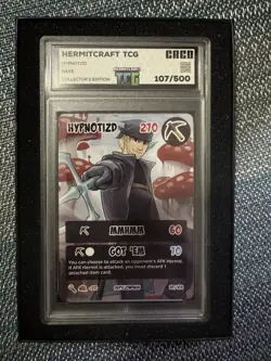Hermitcraft TCG Hypnotizd Encased Card 107/500. Rare Limited Edition. - Image 2