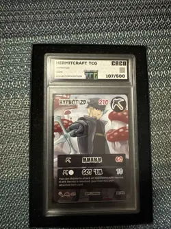 Hermitcraft TCG Hypnotizd Encased Card 107/500. Rare Limited Edition. - Image 5