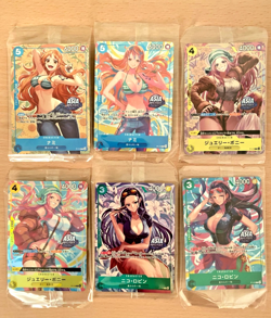 One Piece TCG For Asia Mini Tin Vol 2 Set of 6 Foil Cards - Image 1