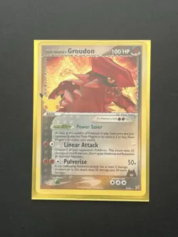 Team Magma’s Groudon 2004 Celebrations Classic Collection Pokemon Card - Image 1
