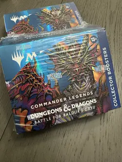 MTG Commander Legends: Battle For Baldur’s Gate Collector Booster Box - Image 1