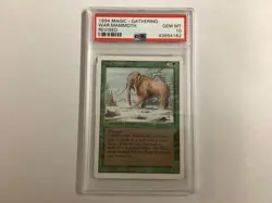MTG Revised WAR MAMMOTH PSA 10 (4182) Graded Power - Image 1