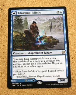 Glasspool Mimic, Zendikar Rising, X1, NM, Regular Finish - Image 1
