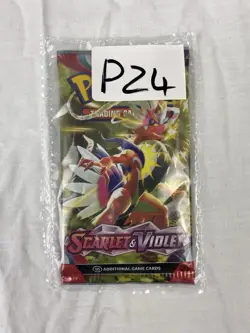 Scarlet & Violet Base Set Booster Pack Pokemon TCG English 2023 Koraidon Artwork - Image 3