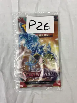 Scarlet & Violet Base Set Booster Pack Pokemon TCG English 2023 Gyarados Artwork - Image 3