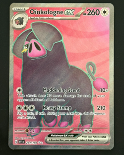 Pokemon TCG Oinkologne ex Scarlet & Violet Base Set 234/198 Holo Ultra Rare - NM - Image 1