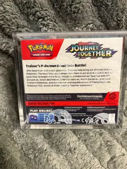 Pokemon - Journey Together ENHANCED Factory Sealed Booster Box + Acrylic Case - Image 4