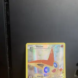 Pokemon TCG Victini XY117 Full Art Black Star Promo - XY Promos Generations - Image 2