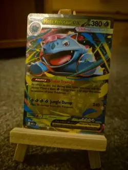 Mega Venusaur Ex 003/132 Mega Evolution Pokemon TCG Double Rare - Image 1