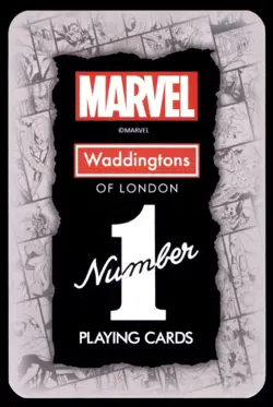 Marvel Universe Agent Venom Waddington Playing Card 2024 King of Spades - Image 2