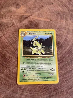 Bayleef - Neo Genesis- 29/111 1st Edition Pokemon Card LP/MP - Image 1