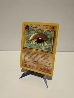 Kabuto 50/62 1st Edition Fossil Pokemon Card LP/NM - Image 1