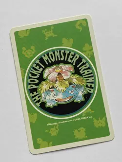 Pinsir Jack of Hearts Pokemon Poker Venusaur Green Deck Playing Card 1996 - Image 2