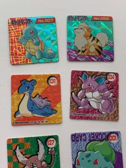 Pokemon GB Pocket Card Mini (1 inch) Japanese Bundle Charizard Mew & Holos - Image 3