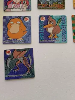 Pokemon GB Pocket Card Mini (1 inch) Japanese Bundle Charizard Mew & Holos - Image 5