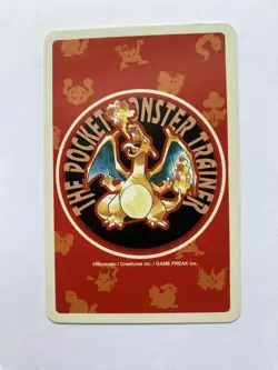 Professor Oak Joker Pokemon Poker Charizard Red Deck Playing Card 1996 - Image 2