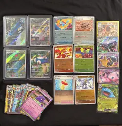 Pokemon Card Japanese 151 4X AR / 4x EX / 6x PB / +BULK Card Bundle Bundle SV2a - Image 1
