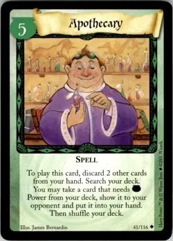 Wizards Harry Potter Trading Card Game (2001) Apothecary Spell No. 41 - Image 1