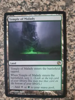 MTG - 1 x Temple of Malady - Journey into Nyx - Image 1