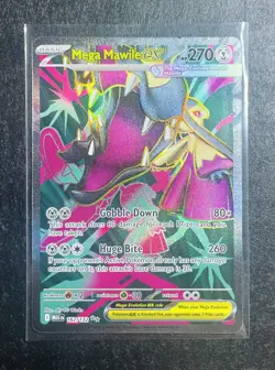 2025 Pokemon Mega Evolution Mawile ex Ultra Rare #162/132 - Image 1