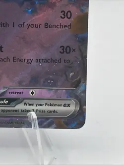 Pokemon TCG Mimikyu EX #004 Promo Scarlet & Violet 2023 NM Black Star Promo - Image 3