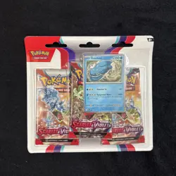 Pokemon Scarlet & Violet/Obsidian Flames 3 Pack Blister FACTORY SEALED PRODUCT 820650853784 - Image 4
