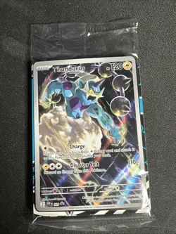 Pokemon TCG Black Bolt ETB Thundurus SVP 209 Promo *SEALED* - Image 1