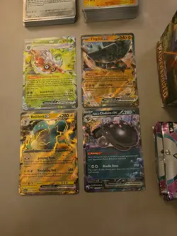 Pokemon Paldea evolved half booster box opened bulk & ex hits. (28 packs total) - Image 2
