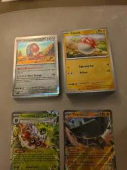 Pokemon Paldea evolved half booster box opened bulk & ex hits. (28 packs total) - Image 3