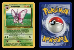 Venomoth 29/64 - LP - Jungle, WOTC Pokemon Vintage 1999 - Image 3