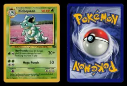 Nidoqueen 23/64 - LP - Jungle, WOTC Pokemon Vintage 1999 - Image 3