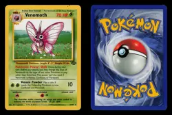 Venomoth 29/64 - LP - Jungle, WOTC Pokemon Vintage 1999 - Image 3