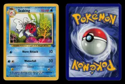 Seaking 46/64 - LP - Jungle, WOTC Pokemon Vintage 1999 - Image 3