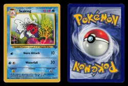 Seaking 46/64 - LP - Jungle, WOTC Pokemon Vintage 1999 - Image 3