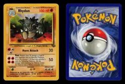 Rhydon 45/64 - LP - Jungle, WOTC Pokemon Vintage 1999 - Image 3