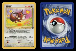 Eevee 51/64 - LP - Jungle, WOTC Pokemon Vintage 1999 - Image 3