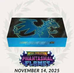 Pokemon TCG Mega Charizard X ex UPC Ultra-Premium Collection - New - PRESALE - Image 1