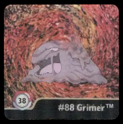 Artbox Pokemon Action Flipz Series One (1999) #88 Grimer / #89 Muk No. 38 - Image 1