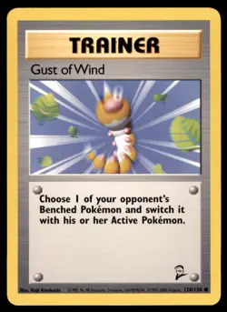 Pokemon Base Set 2 (2000) Gust of Wind Common No. 120 - Image 1