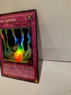 Yu-Gi-Oh! TCG Trap Jammer Invasion of Chaos IOC-110 1st Edition Super Rare New - Image 2