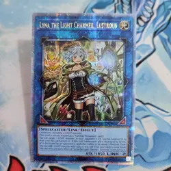 Yugioh Asian English Lyna The Light Charmer, Lustrous INFO-AE106 QCSE - Image 1