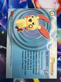 2003 Pokemon Topps Advanced- Plusle #63 Holo foil & Regular Cards - Image 3