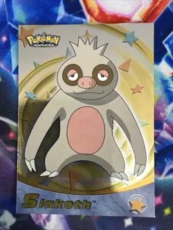 2003 TOPPS Pokemon Advanced- Slakoth #77 Holo Foil & Regular Cards - Image 2