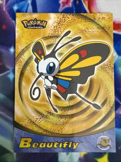 2003 Pokemon TOPPS Blue Logo Lot Of 2- Beautifly Holo & Regular Cards #18 - Image 2