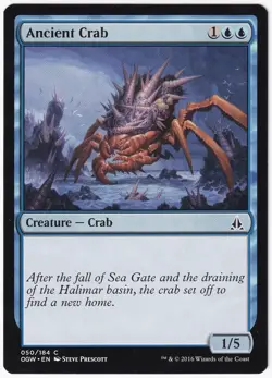 Ancient Crab Oath of the Gatewatch Magic The Gathering MTG TCG Card NM - Image 1